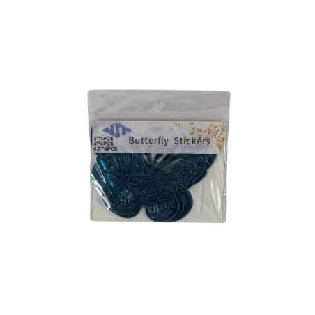 MARIPOSA DE ACETATO AZUL