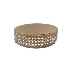 BASE CRISTAL REDONDA 14 DORADA