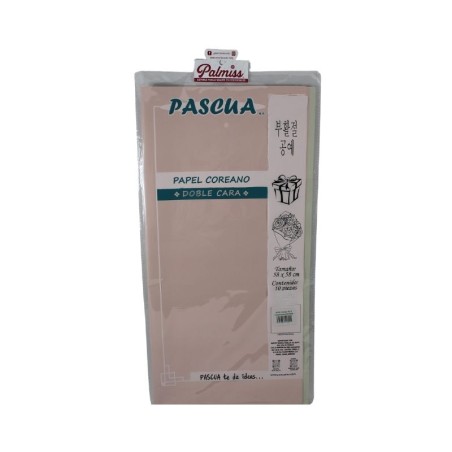PAPEL COREANO ROSA/BEIGE