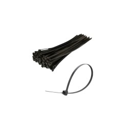 CORBATA PARA AMARRE NEGRA 10CM