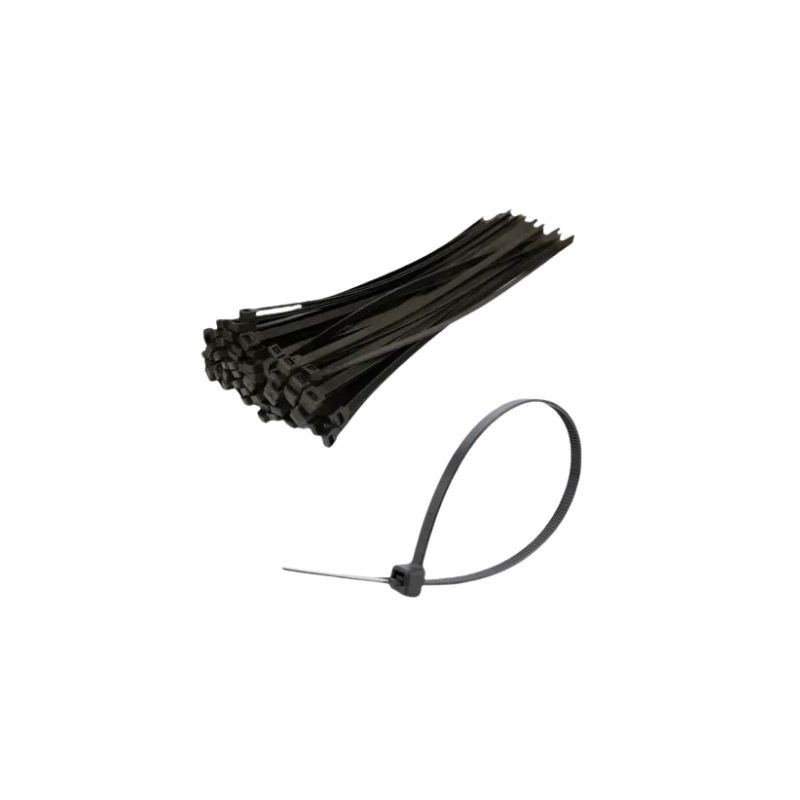CORBATA PARA AMARRE NEGRA 10CM