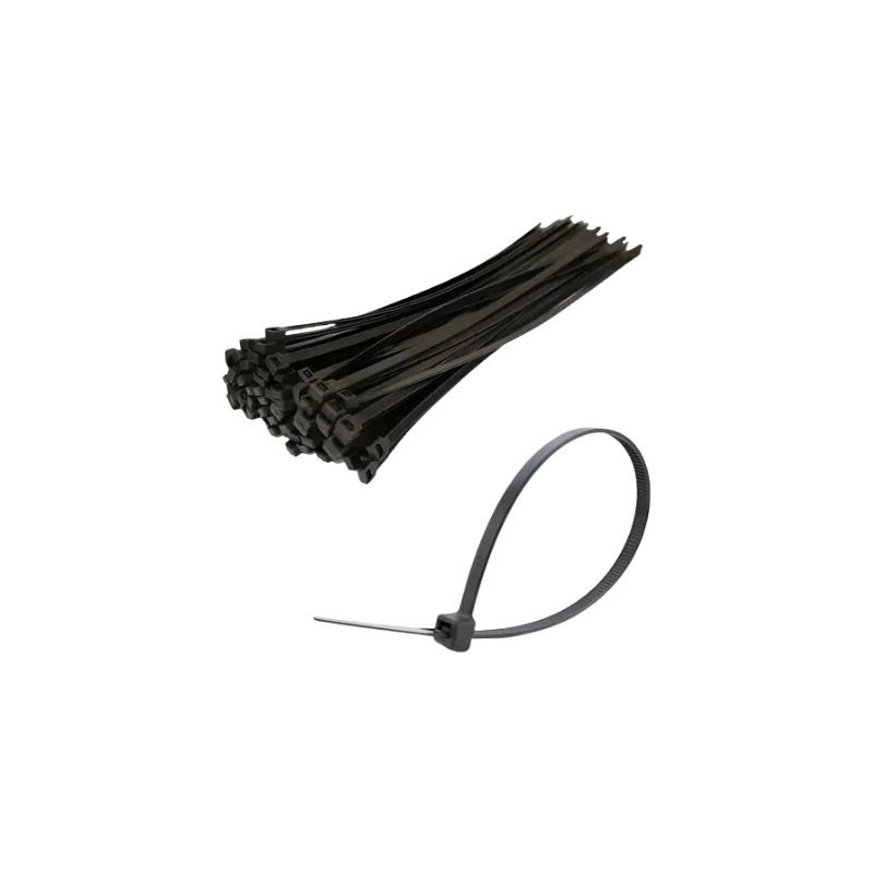 CORBATA PARA AMARRE NEGRA 15CM