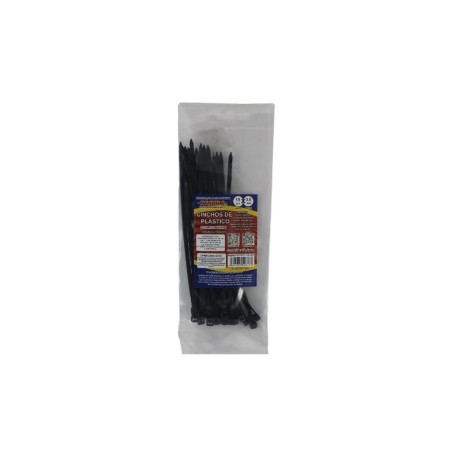 CORBATA PARA AMARRE NEGRA 15CM