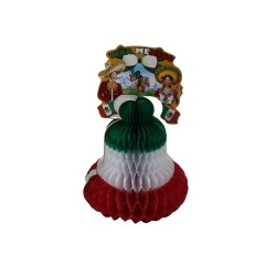 CAMPANA TRICOLOR 31CM