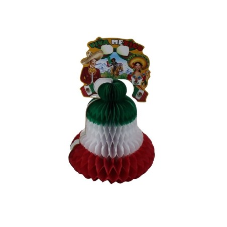 CAMPANA TRICOLOR 31CM