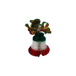 CAMPANA TRICOLOR 18CM