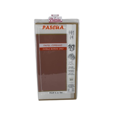 PAPEL COREANO ORO/MALVA