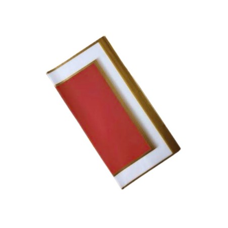 PAPEL COREANO ORO/ROJO