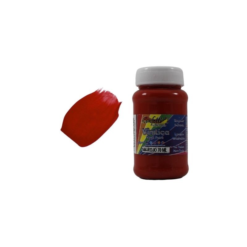 PINTURA VINÍLICA ROJO