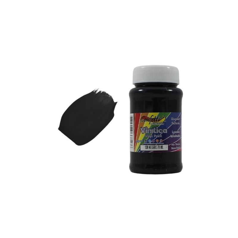 PINTURA VINÍLICA NEGRO