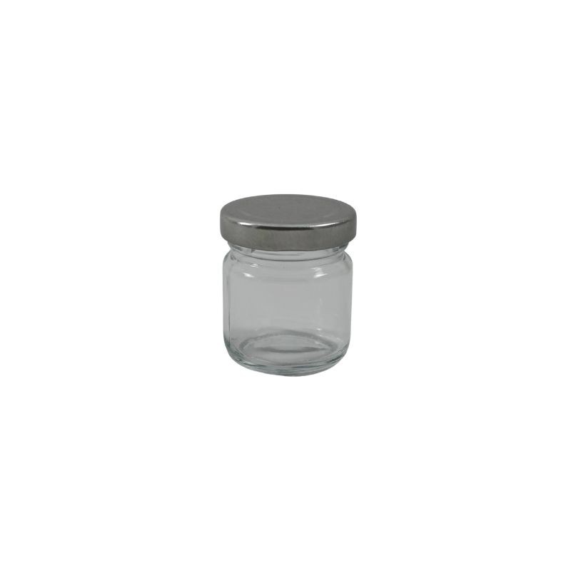 FRASCO CILINDRO TAPA PLATA