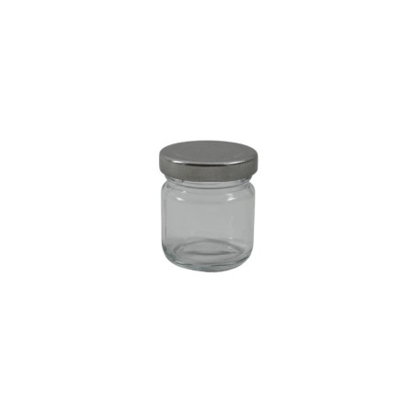 FRASCO CILINDRO TAPA PLATA