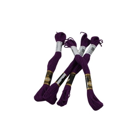 HILAZA PARA BORDAR MORADO 378/414