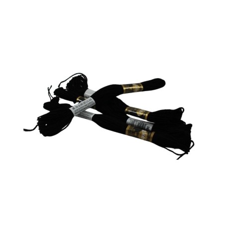 HILAZA PARA BORDAR NEGRO 390
